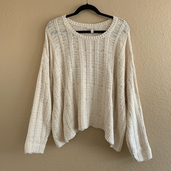 Organic Cotton Knit Sweater 